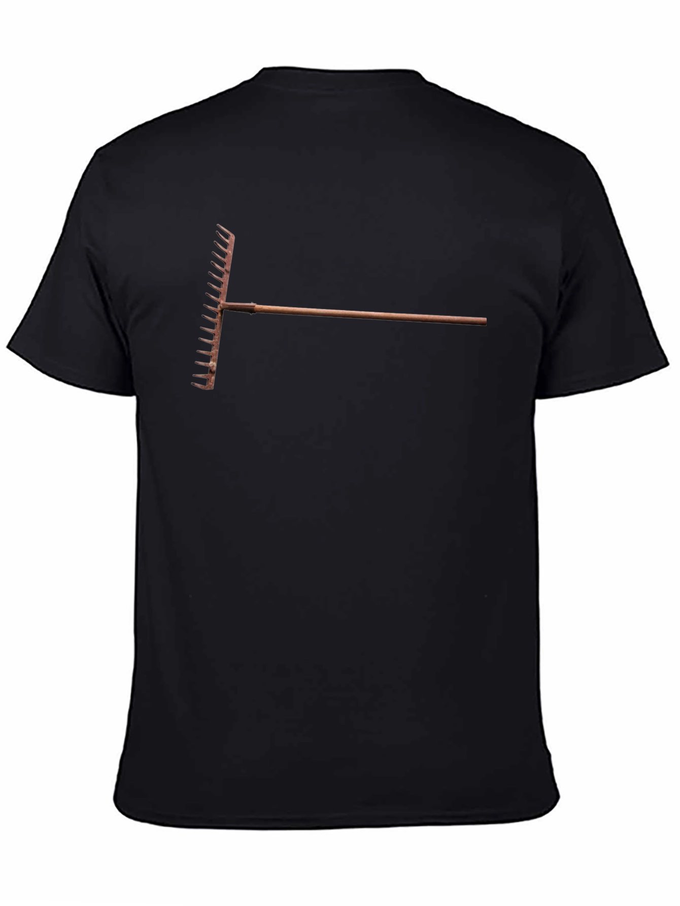 Rake Graphic T-Shirt - Unique Design Casual Wear