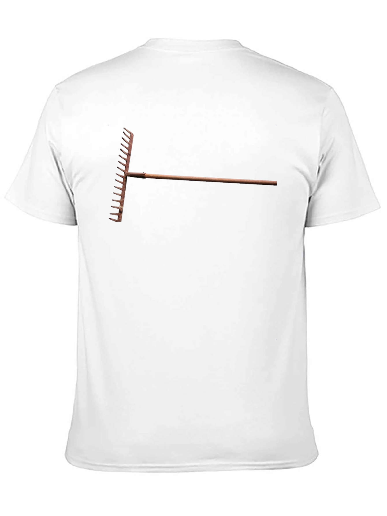 Rake Graphic T-Shirt - Unique Design Casual Wear