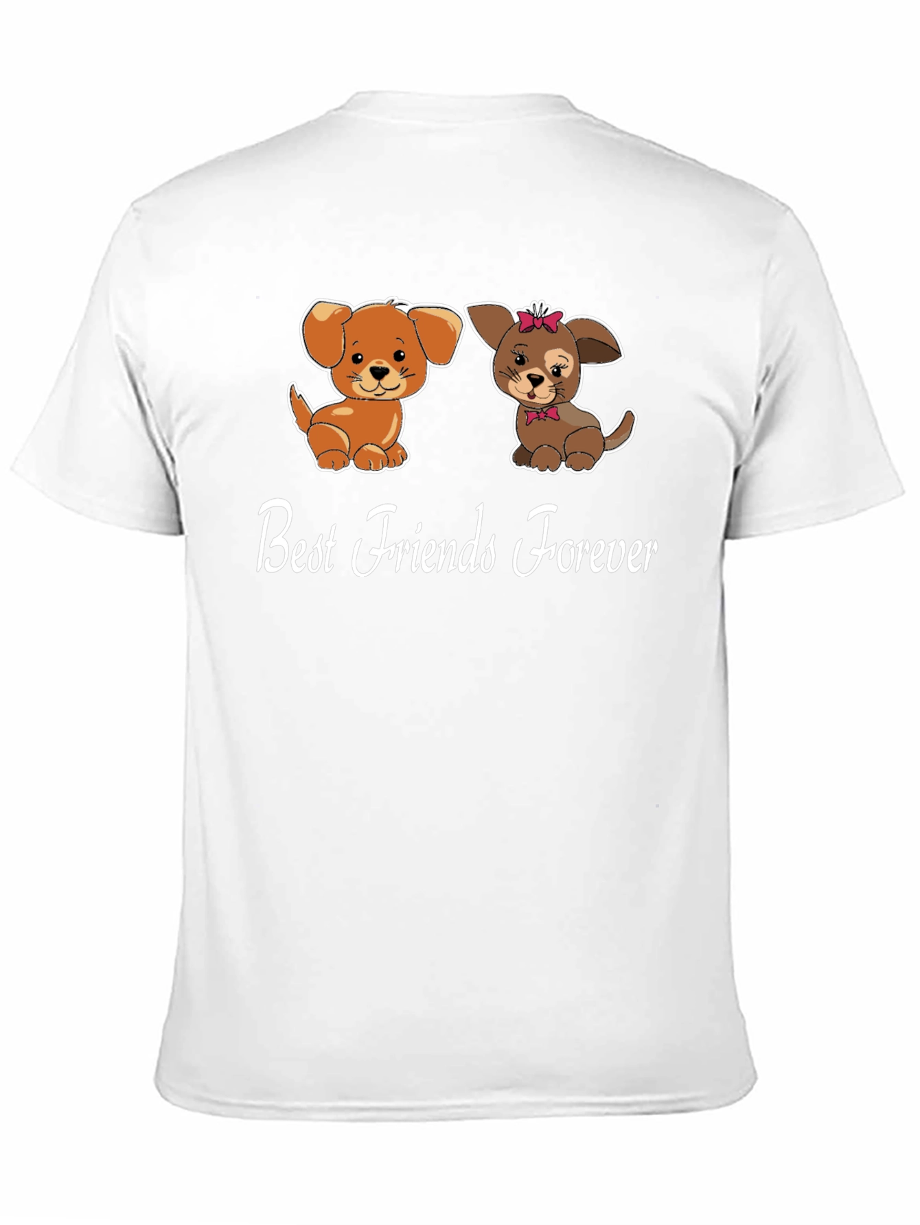 Best Friends Forever Dog Graphic Tee