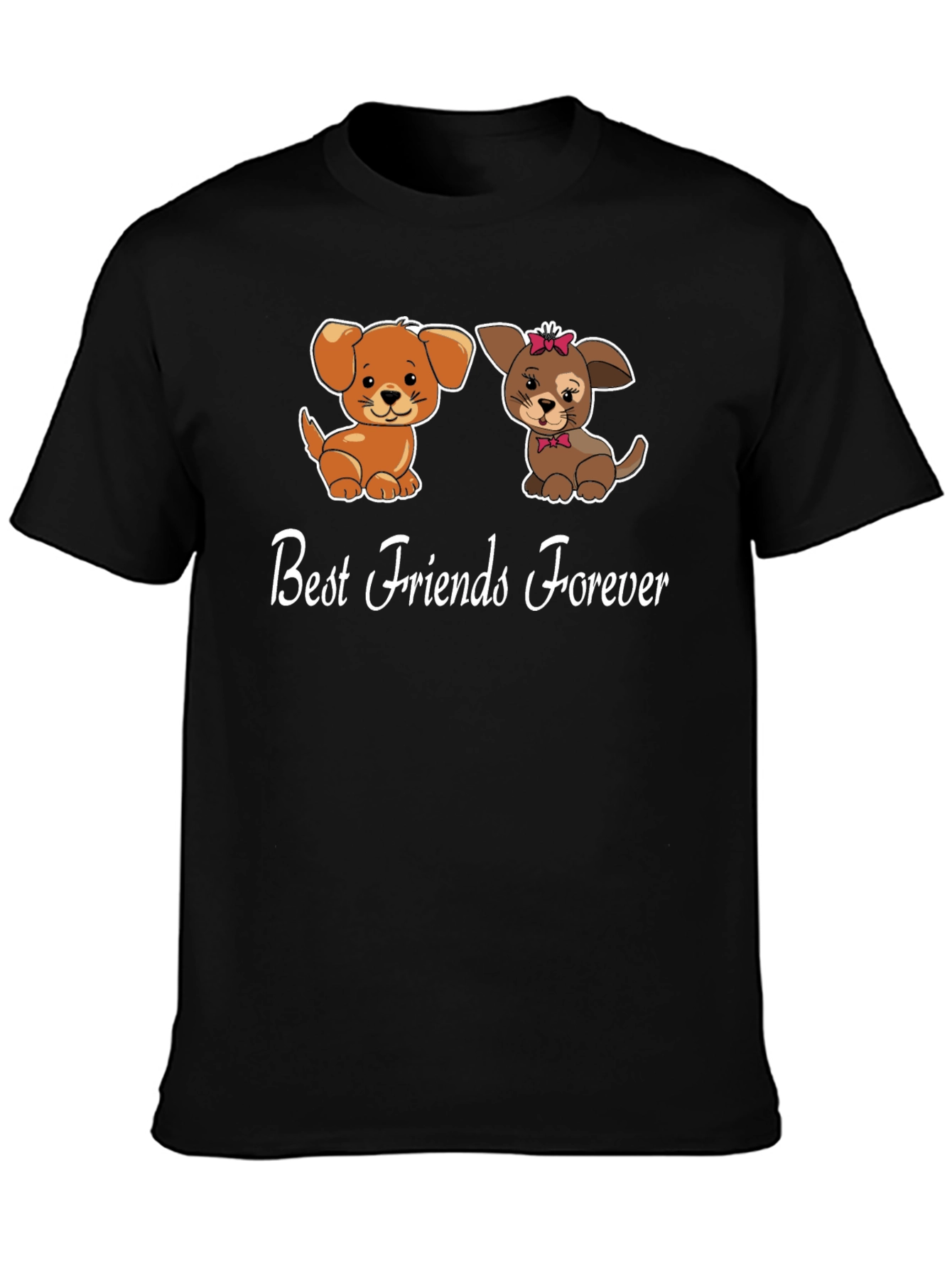 Best Friends Forever Dog Graphic Tee