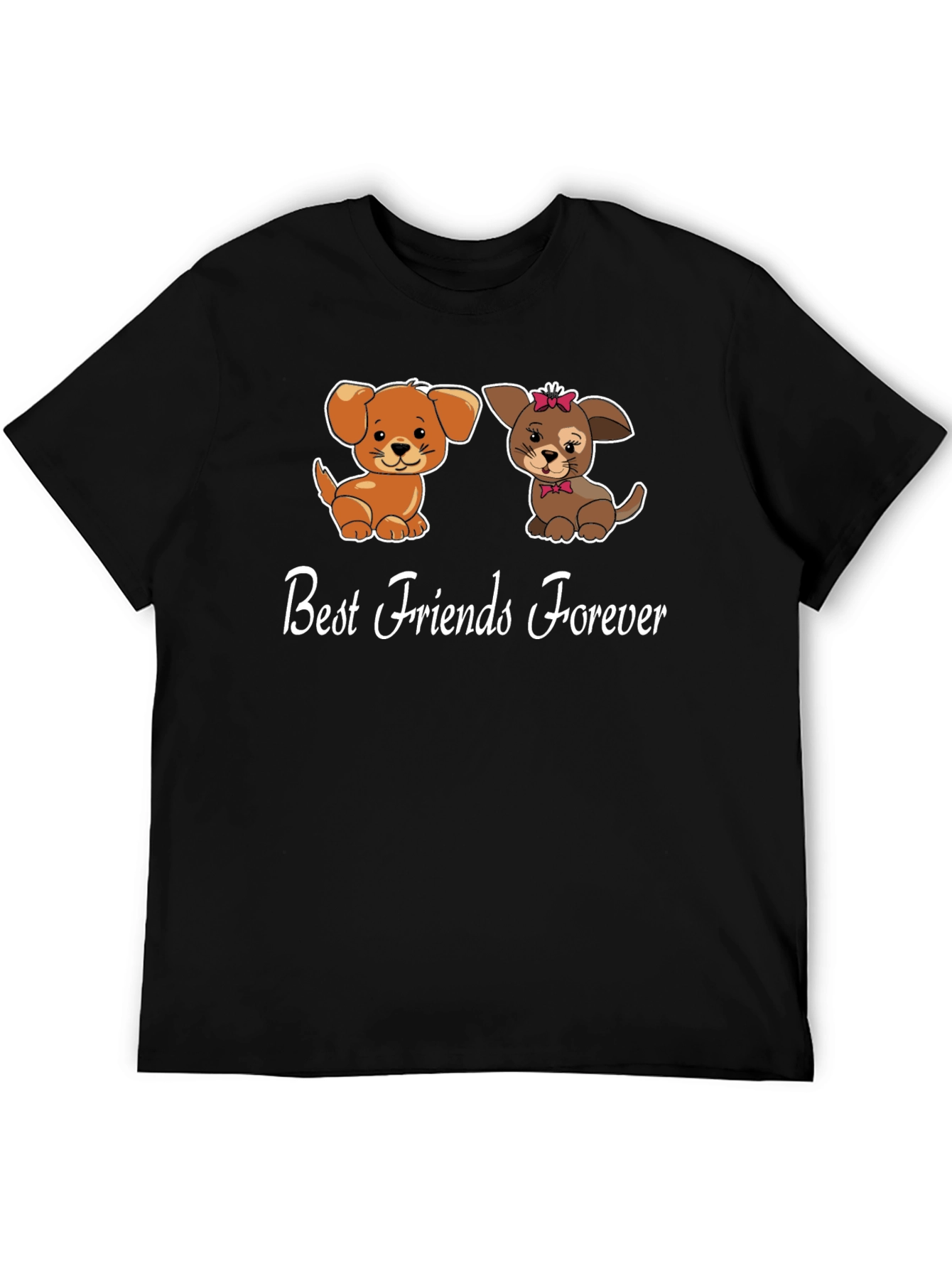 Best Friends Forever Dog Graphic Tee