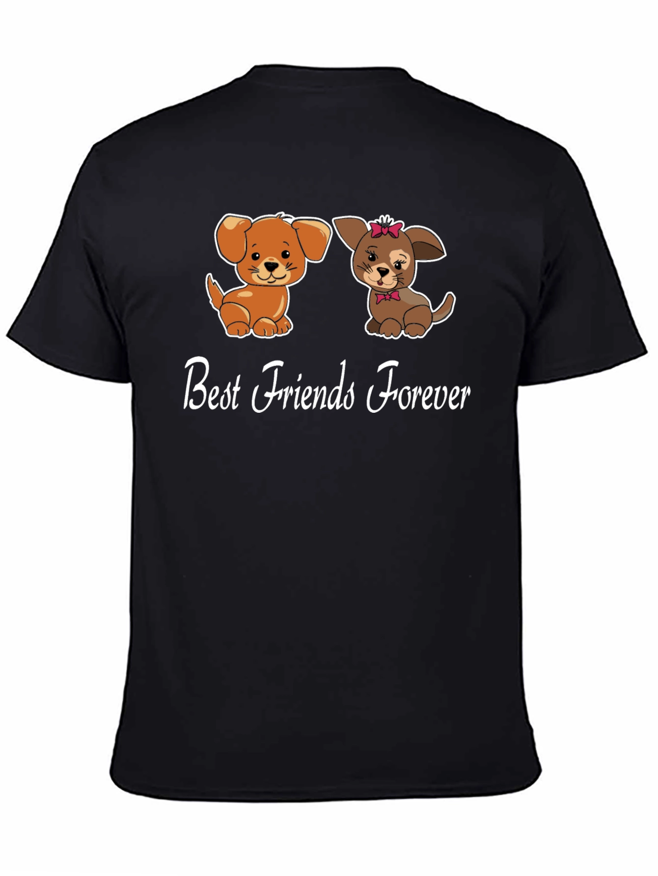 Best Friends Forever Dog Graphic Tee