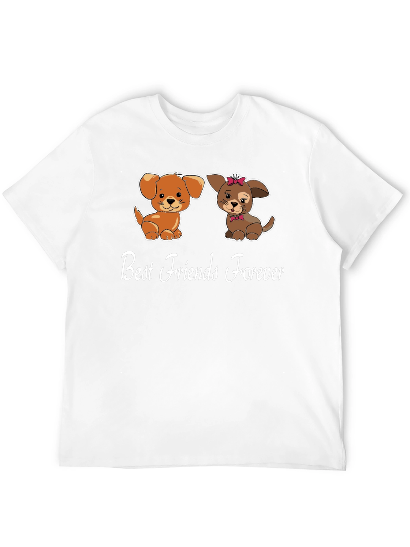 Best Friends Forever Dog Graphic Tee