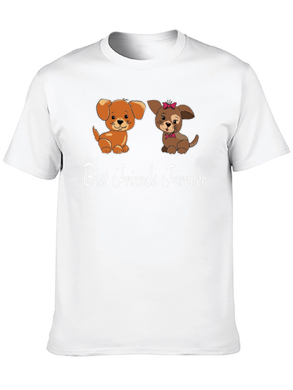 Best Friends Forever Dog Graphic Tee