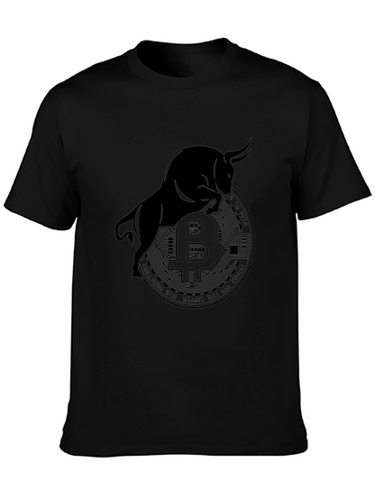 Bitcoin Bull T-Shirt - Crypto Investor Tee