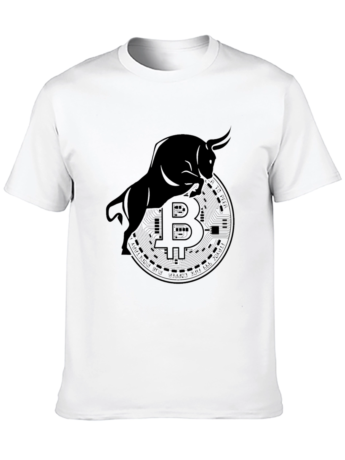 Bitcoin Bull T-Shirt - Crypto Investor Tee
