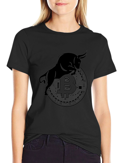 Bitcoin Bull T-Shirt - Crypto Investor Tee