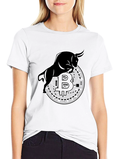 Bitcoin Bull T-Shirt - Crypto Investor Tee