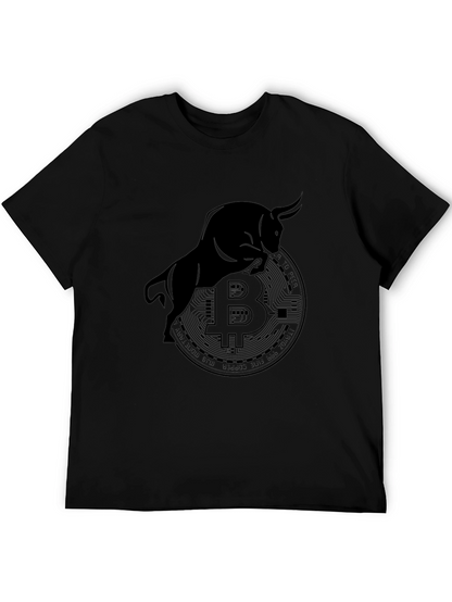Bitcoin Bull T-Shirt - Crypto Investor Tee