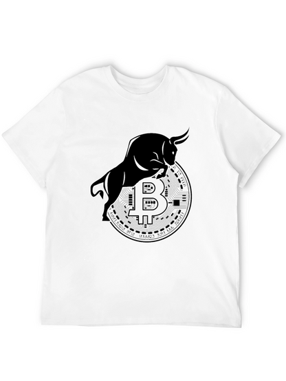 Bitcoin Bull T-Shirt - Crypto Investor Tee
