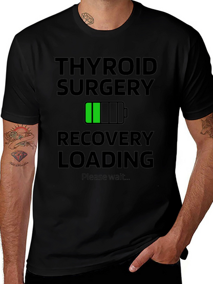 Thyroid Surgery Recovery Loading T-Shirt