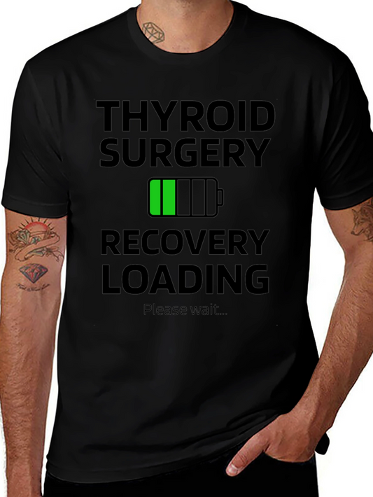 Thyroid Surgery Recovery Loading T-Shirt