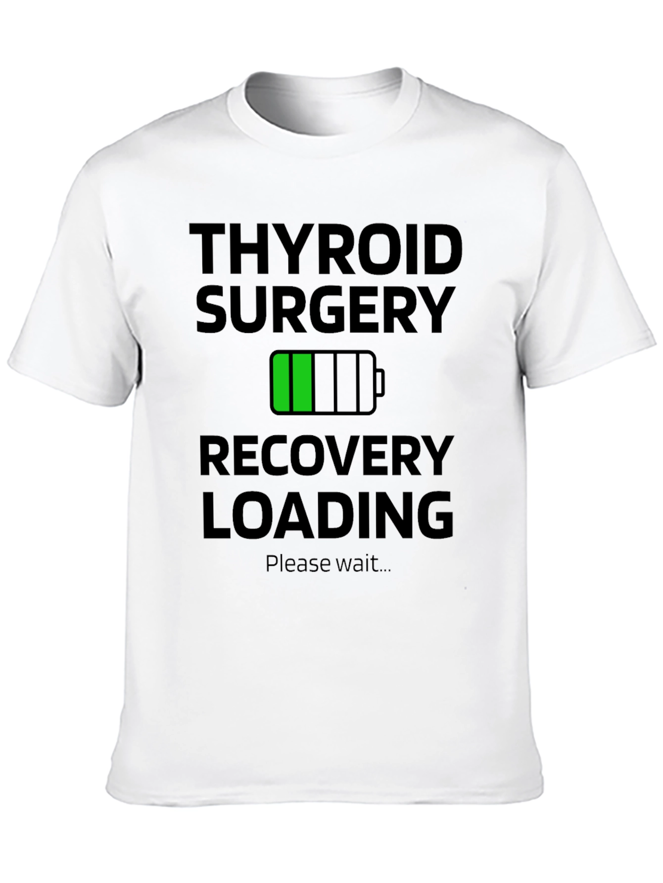 Thyroid Surgery Recovery Loading T-Shirt