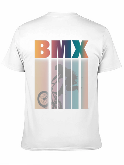 BMX Silhouette Graphic Tee - Retro Style