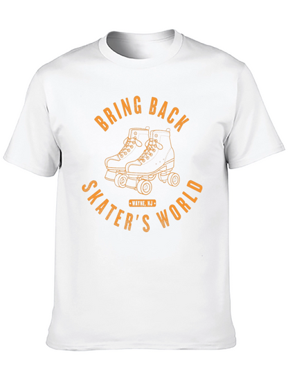 Bring Back Skaters World Black T-Shirt
