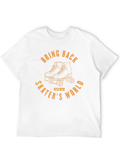 Bring Back Skaters World Black T-Shirt