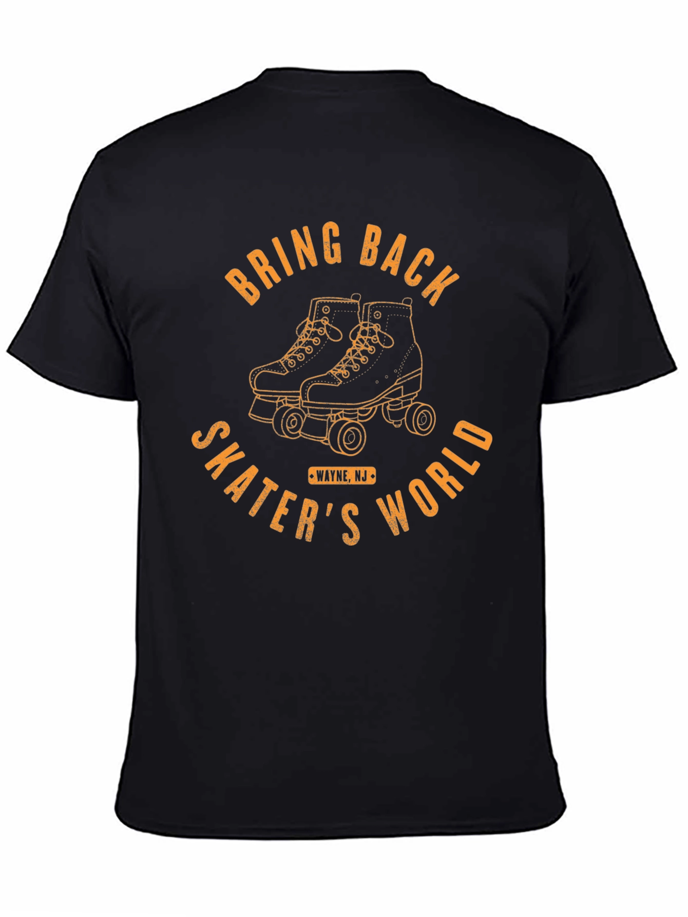 Bring Back Skaters World Black T-Shirt