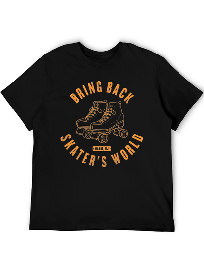 Bring Back Skaters World Black T-Shirt