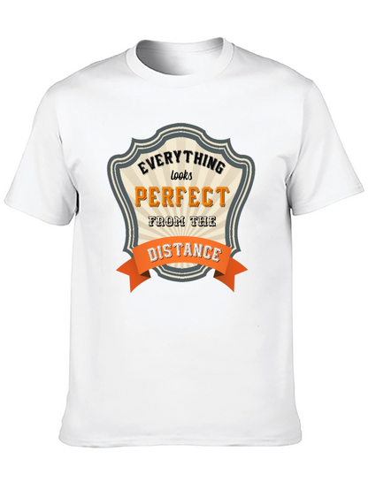 Everything Looks Perfect Black T-Shirt