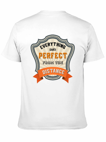 Everything Looks Perfect Black T-Shirt