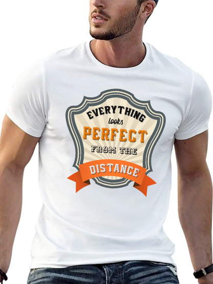 Everything Looks Perfect Black T-Shirt
