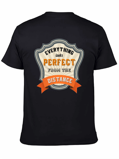 Everything Looks Perfect Black T-Shirt