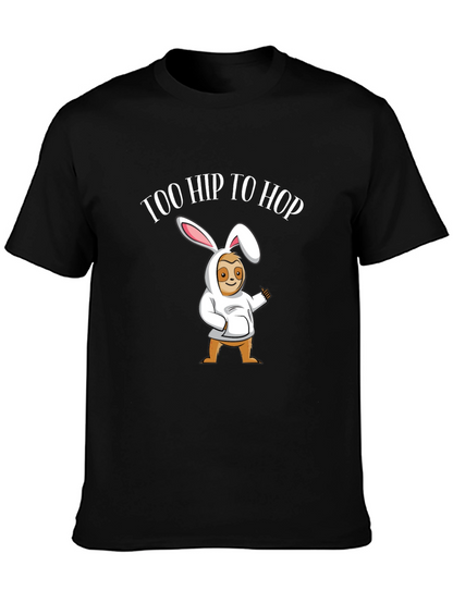 Too Hip to Hop Sloth Easter T-Shirt