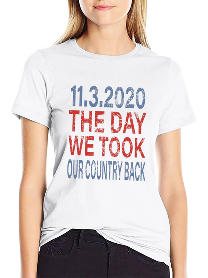11.3.2020 The Day We Took Our Country Back T-Shirt