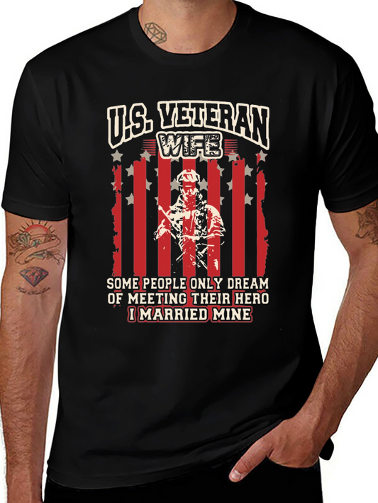 U.S. Veteran Wife Graphic Tee