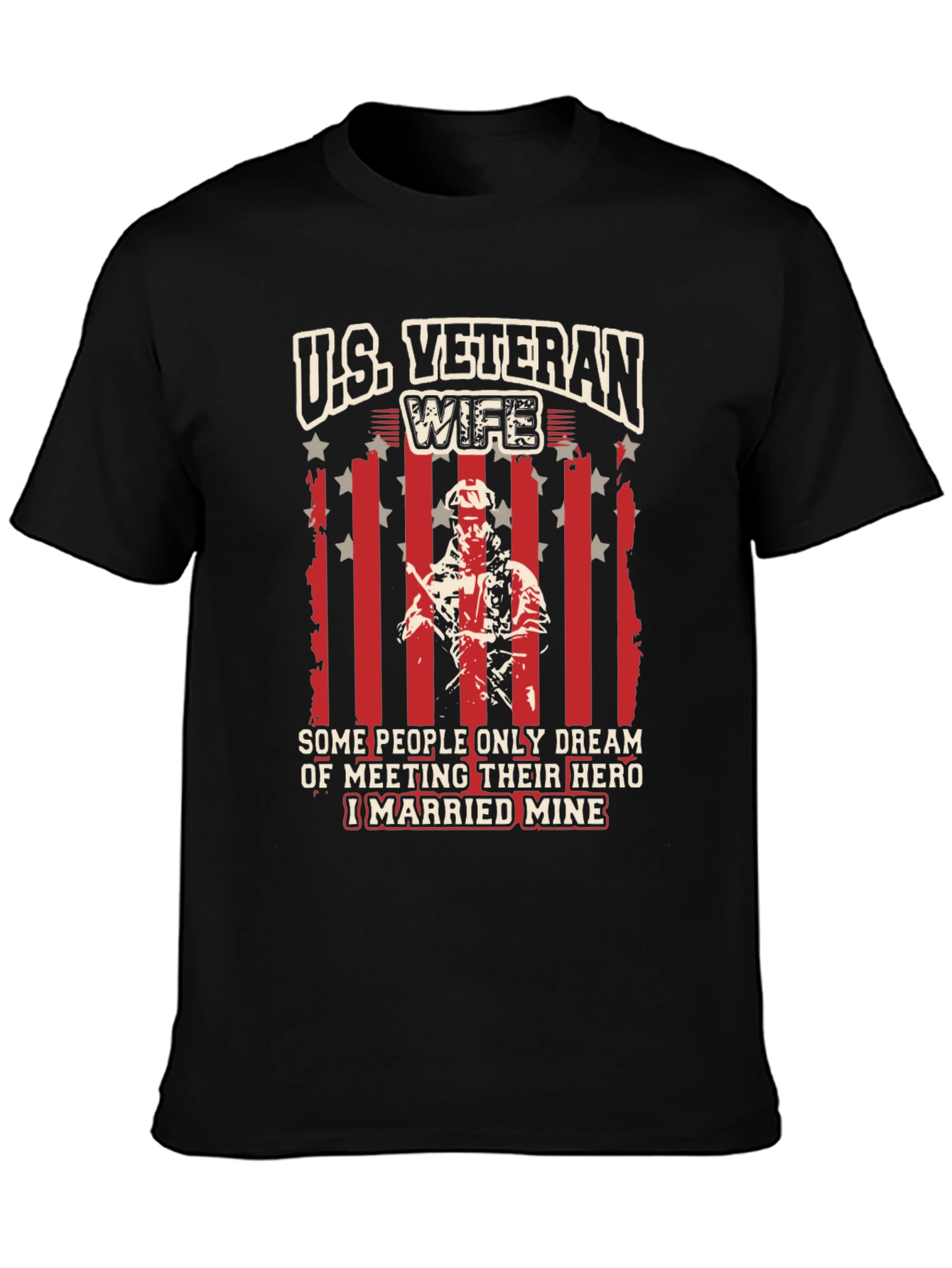 U.S. Veteran Wife Graphic Tee