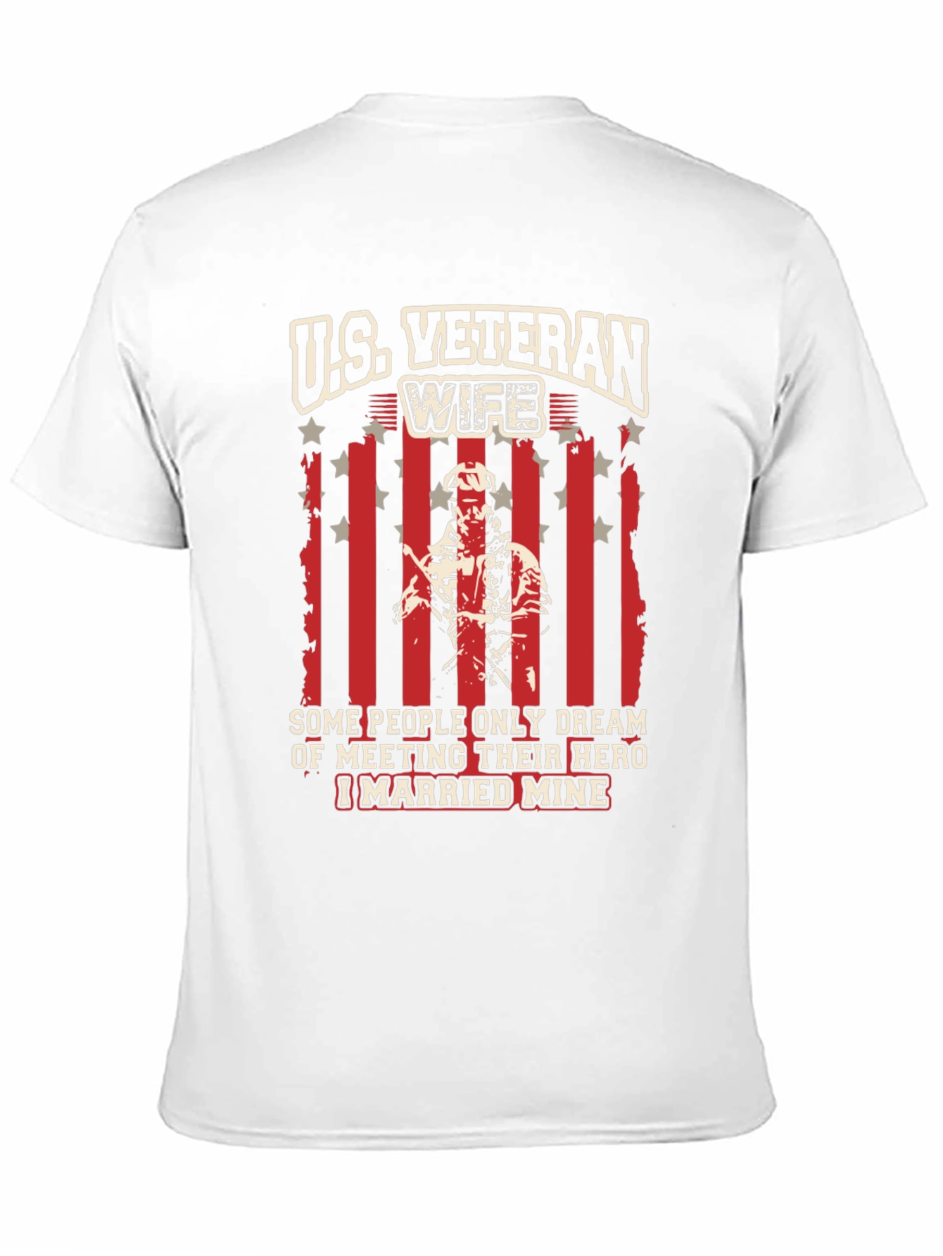 U.S. Veteran Wife Graphic Tee