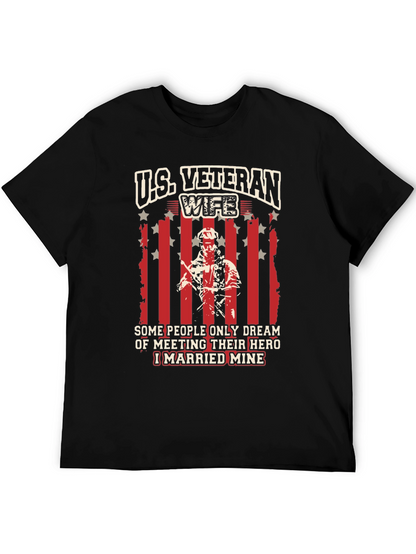 U.S. Veteran Wife Graphic Tee