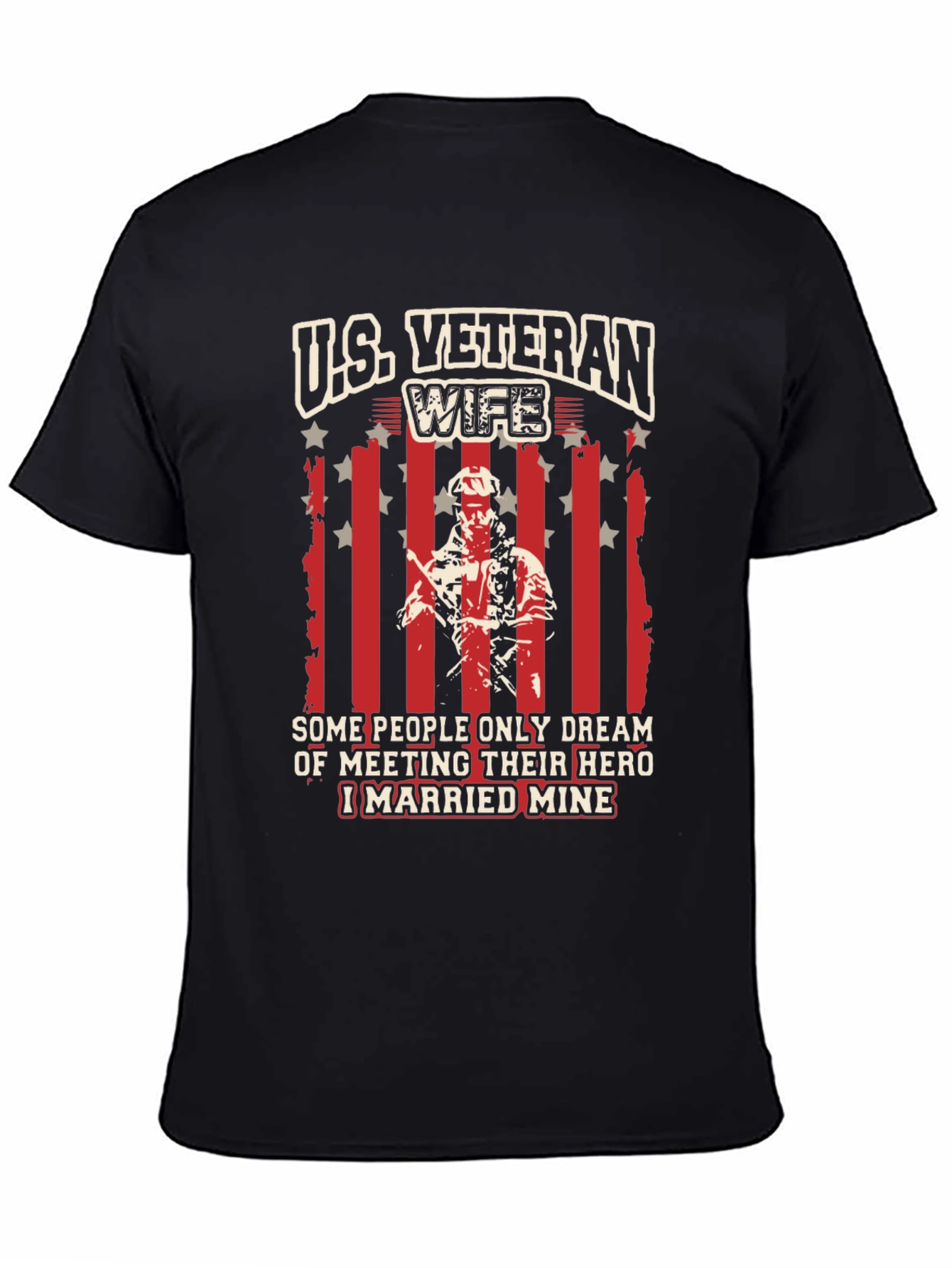 U.S. Veteran Wife Graphic Tee
