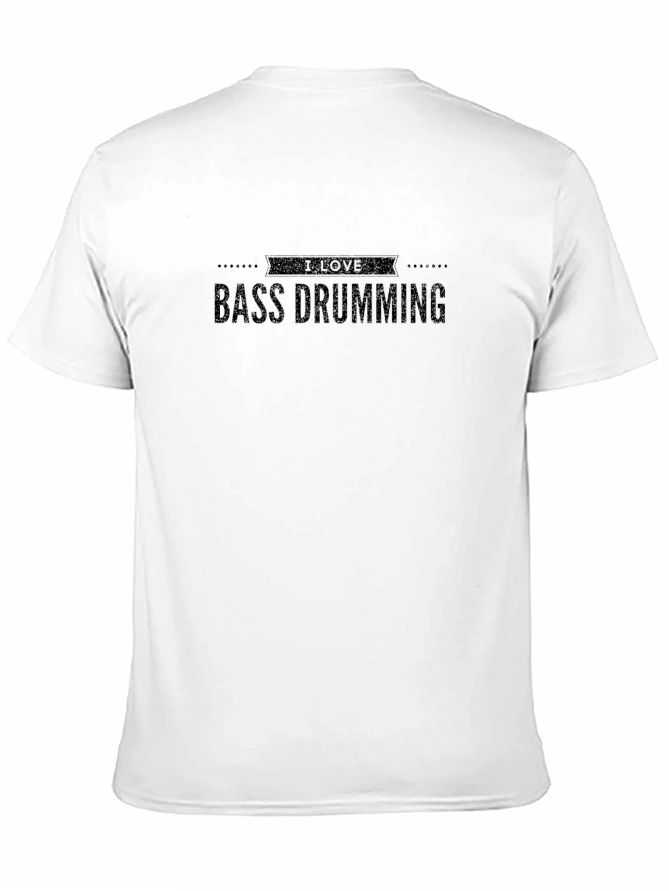 I Love Bass Drumming Graphic T-Shirt