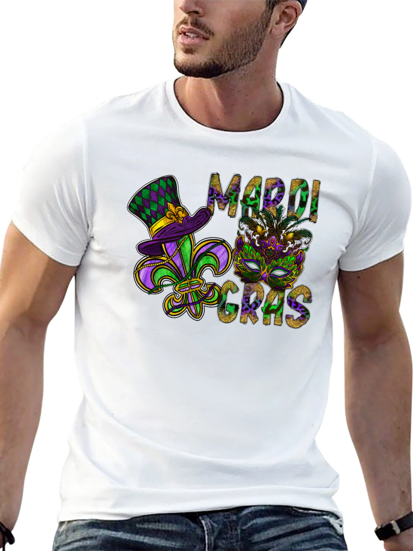 Mardi Gras T-Shirt Celebration Tee
