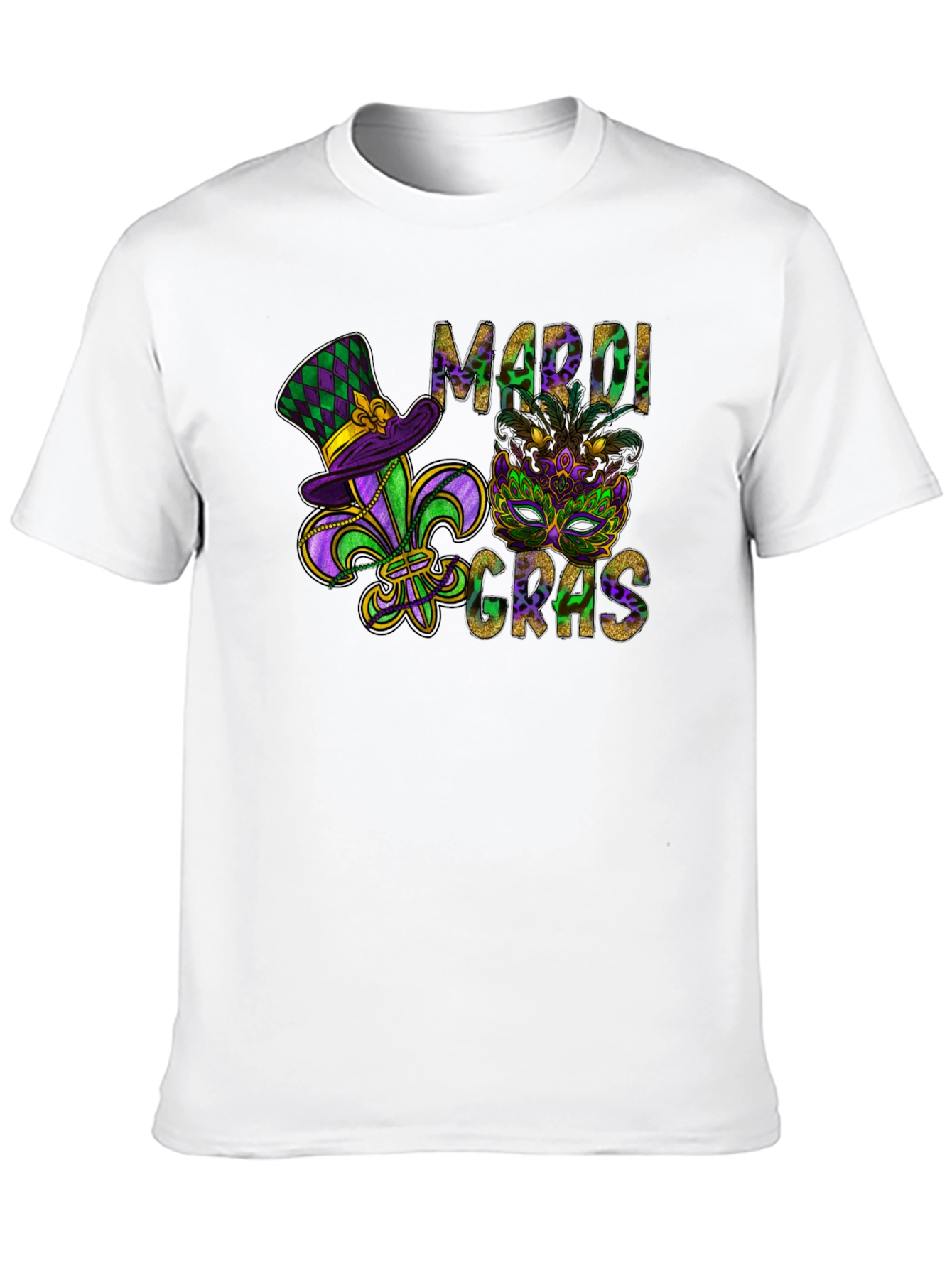 Mardi Gras T-Shirt Celebration Tee