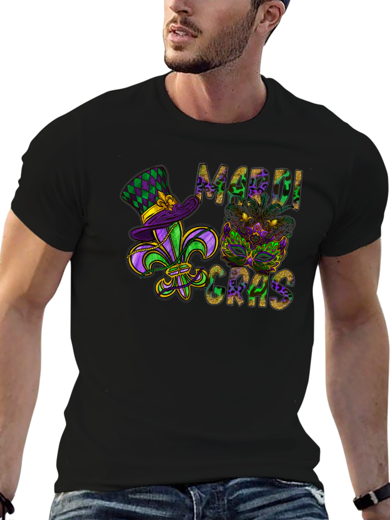Mardi Gras T-Shirt Celebration Tee