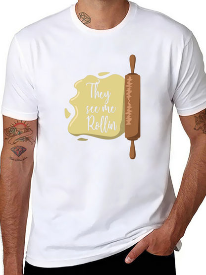They See Me Rollin T-Shirt - Funny Baking Tee