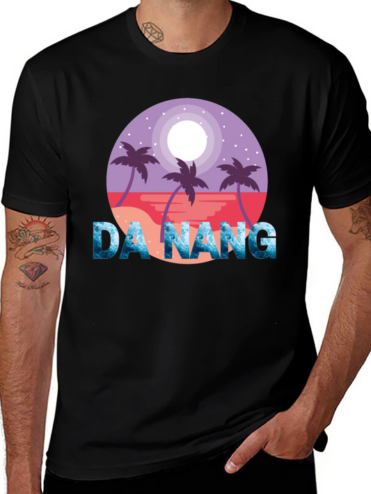 Da Nang Beach Graphic T-Shirt