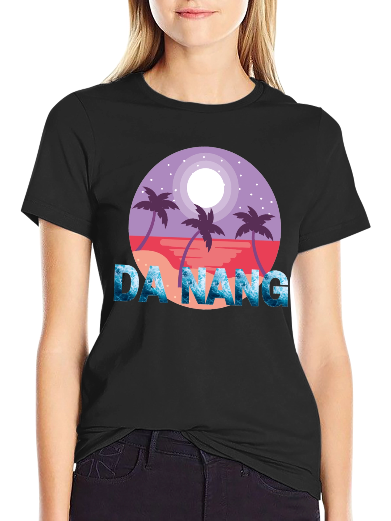 Da Nang Beach Graphic T-Shirt