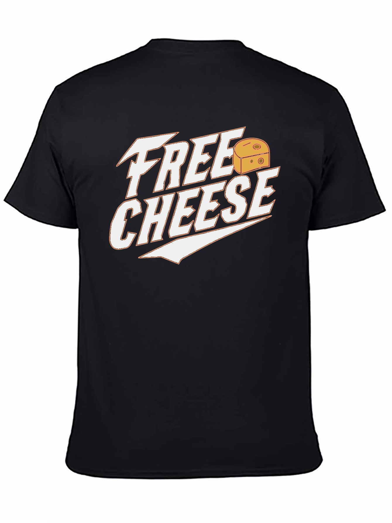 Free Cheese Graphic Tee - Funny Food Lover Shirt