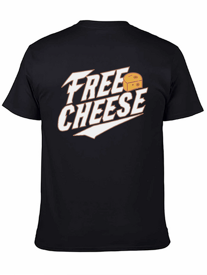 Free Cheese Graphic Tee - Funny Food Lover Shirt