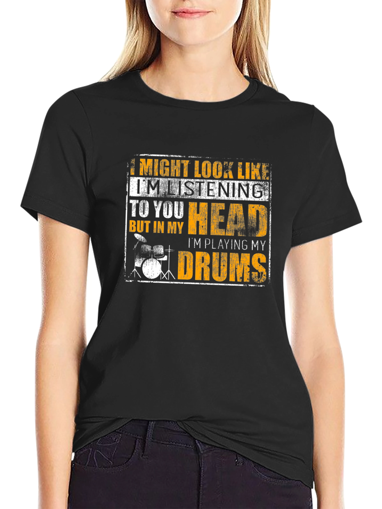 Drummer T-Shirt - Im Playing My Drums!