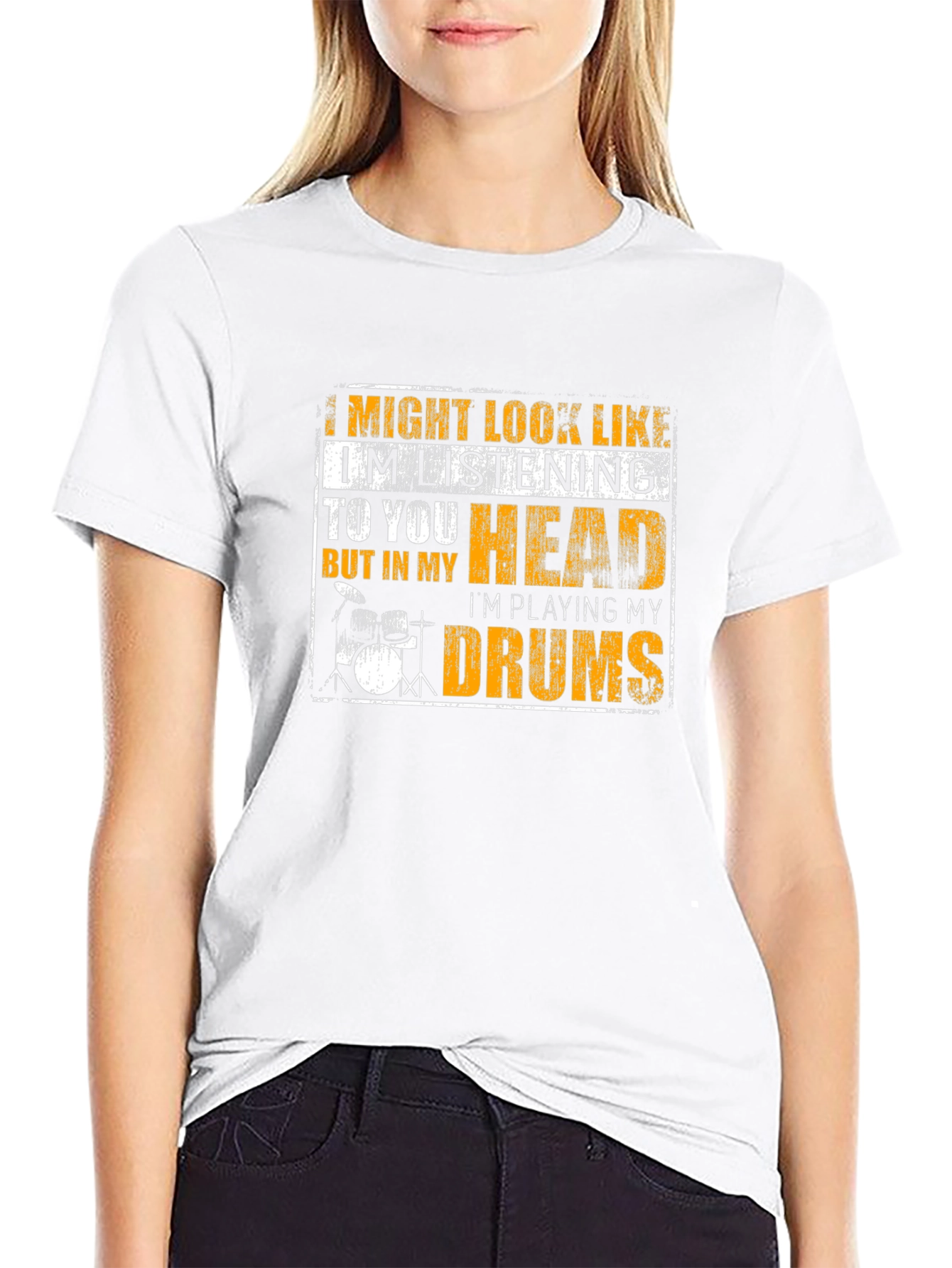 Drummer T-Shirt - Im Playing My Drums!