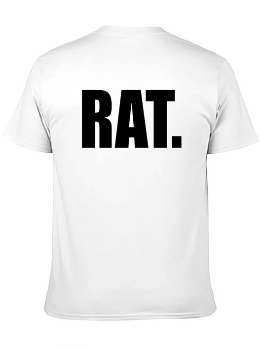 RAT. Graphic T-Shirt - Bold Statement Tee