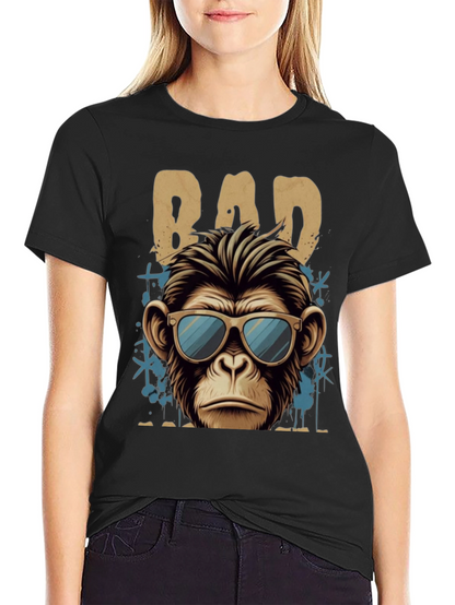 Bad Monkey Graphic T-Shirt - Cool Casual Wear
