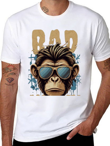 Bad Monkey Graphic T-Shirt - Cool Casual Wear