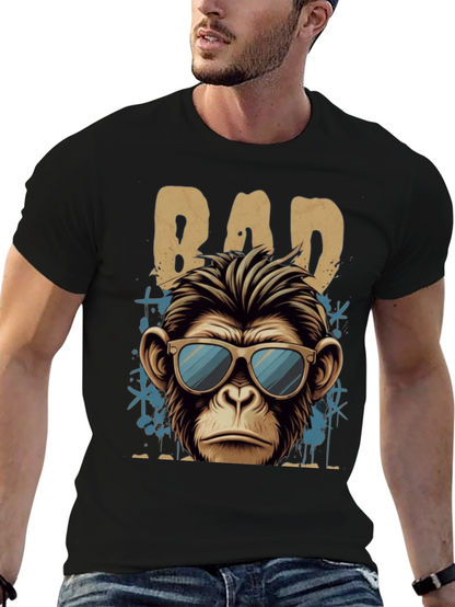 Bad Monkey Graphic T-Shirt - Cool Casual Wear