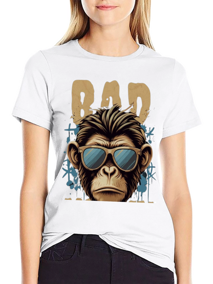 Bad Monkey Graphic T-Shirt - Cool Casual Wear
