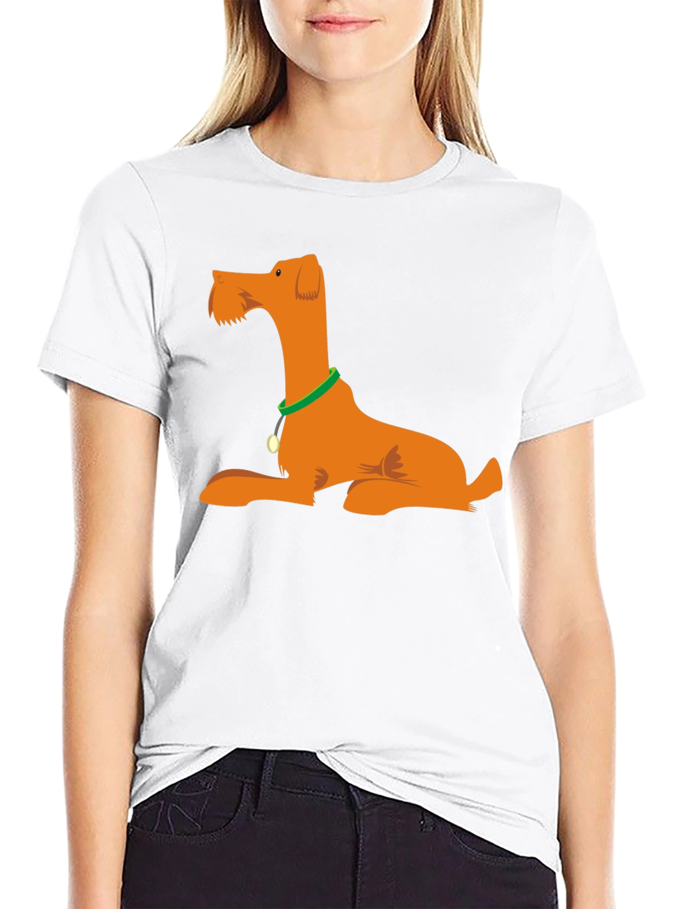 Dog Breed Graphic T-Shirt - Casual Black Tee